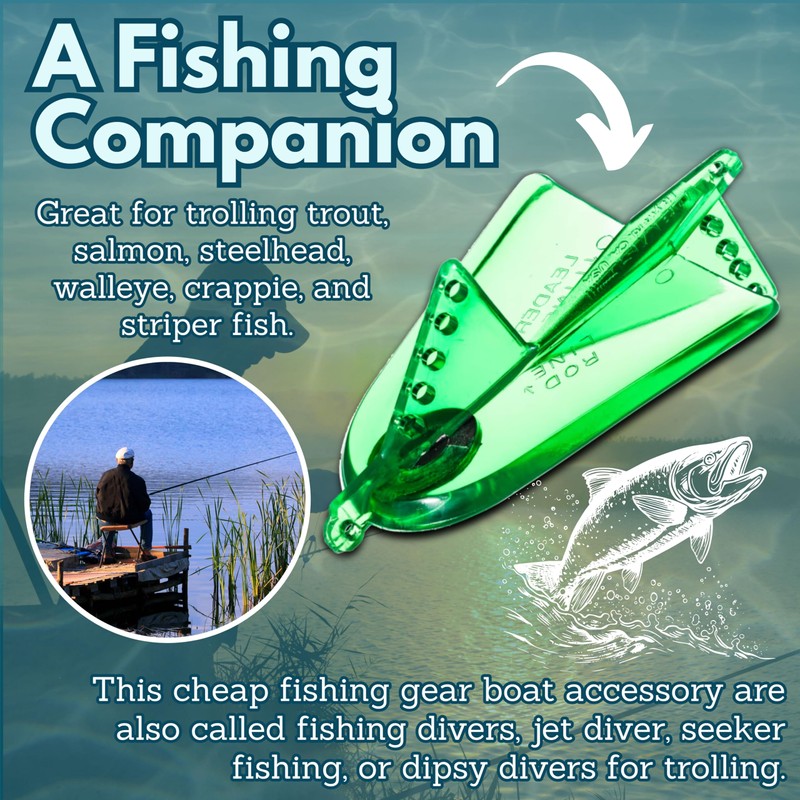 Davis Instruments Fish Seeker Set, Chartreuse