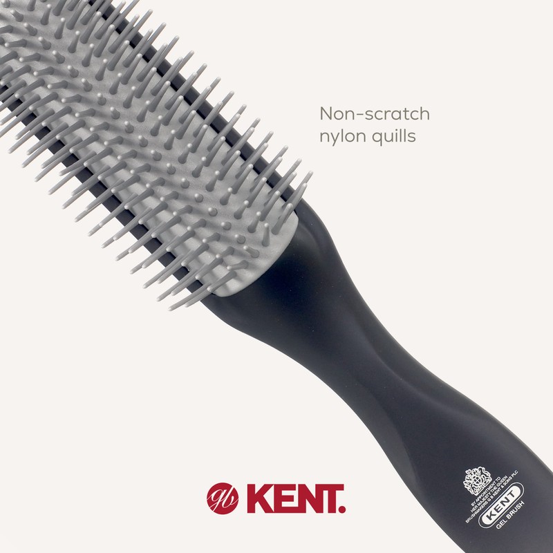 Kent for Men Range Half Radial for Thick/Long Hair