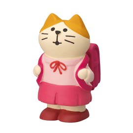 Decole Corporation GIRL ZSA-62783R School Bag Cat Pink Approx. W 1.0 x D 1.7 x H 1.1 inches (2.5 x 4.3 x 2.7 cm)