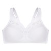 Glamorise Women's Plus-Size Minimizer Bra, White, 36 H