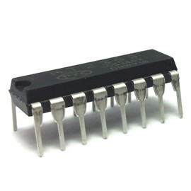 Juried Engineering PTC PT2399 IC Echo Processor & 16-Pin Dip Sockets with Machined Contact Pins Breadboard-Friendly (4)