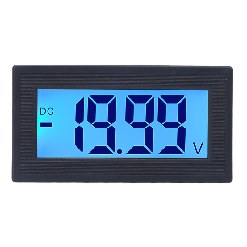 YB5135DB DC Digital Voltmeter LCD Display Voltage Meter AC Power