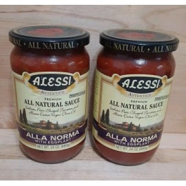 Alessi 2: ALESSI AUTENTICO ITALIAN ALLA NORMA  PREMIUM SAUCE w/ Eggplant olive oil 24oz