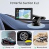 Epronic Carplay Screen Mount, Flexible Dashboard Suction Cup Bracket for