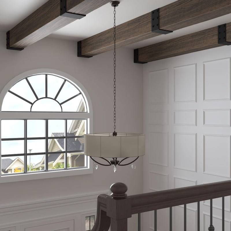 Ekena Millwork 10"W x 10"H Hammered Beam Strap, for use