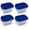 12 Pc Small Food Storage Container Meal Prep Freezer Microwave