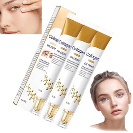Sale!! Lumineyez Collagen Anti-Wrinkle Eye Cream, Lumineyez De-Puffiness Moisturizes Essence, Fine Lines Dark Circles Eye Cream Remover, Multi Correction Anti Aging Firming Eye Cream (3pcs) - Color: 2pcs