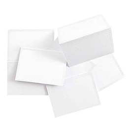 Rico Design 6 Glittery White Place Cards