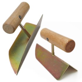 Felimoa Trowel Plaster, Corner Tool, Groove, Wall Painting, Plaster, Mortar, Construction Tool, Set of 2