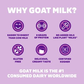 Meyenberg Whole Powdered Goat Milk, 12oz pouch, Kosher, Gluten Free, Vitamin D, 6pk