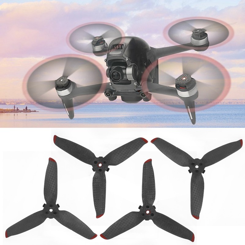 Carbon Fiber Propeller Blades for DJI FPV Combo Ride Through