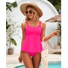 Milin Naco Tankini Swimsuits for Women Tummy Control 2 Piece