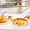 AZKEEGREY Ceramic Quiche Dish for The Oven, 22cm Pie Dishes