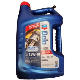 Chevron Delo 400 SDE SAE 15W-40,HEAVY DUTY DIESEL ENGINE OIL  1 Gallon