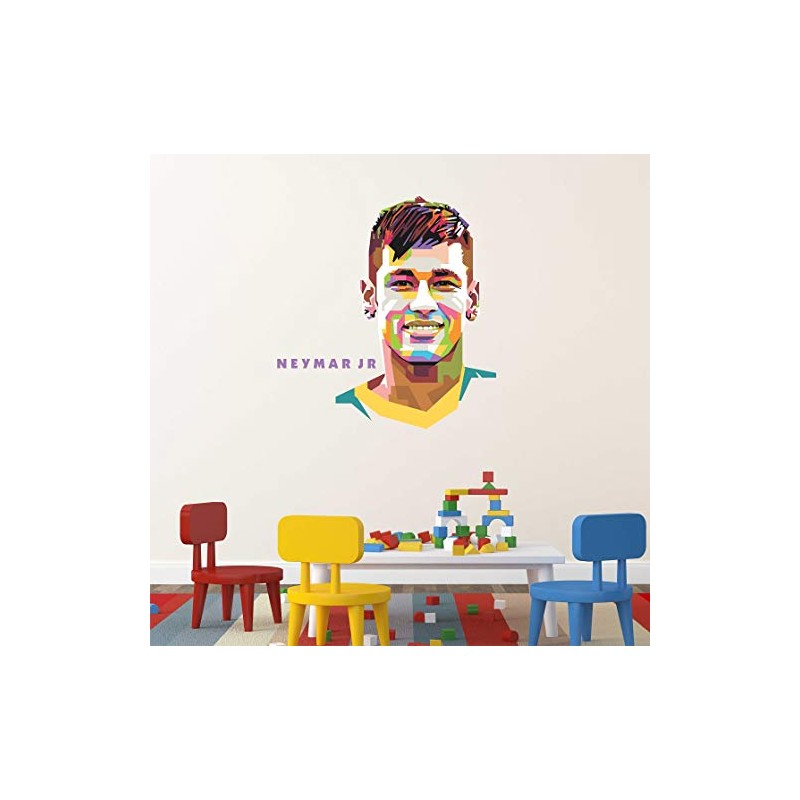 Wallstick Neymar Jr Wallsticker (Vinyl 60 cm x 55 cm)