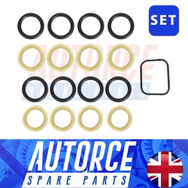 Intake Manifold O-Ring Gaskets Set For VOLVO C30 S40 II S80 II V50 V70 III 1.6 D (2005-2012) 31319499, 0348.S5, 3M5Q6C653AA - AUTORCE