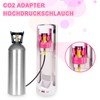 NISHZHU CO2 Adaptor High Pressure Hose 1.5 m, Adapter Direct