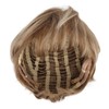 Hair Blonde Human Hair Wigs Pixie Cut Wigs Synthetic Golden