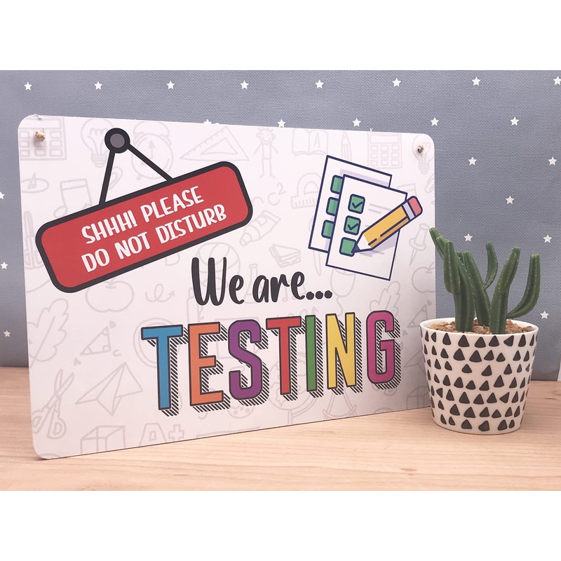 We Are Testing, Test In Progress, Please Do Not Disturb