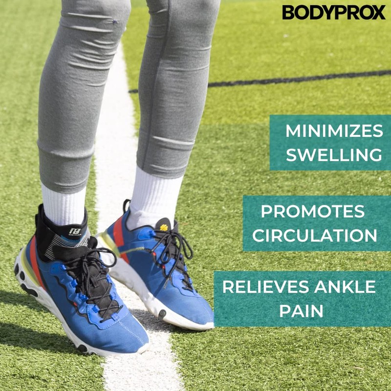 Bodyprox Tobillera para mujer y hombre, soporte de tobillo con