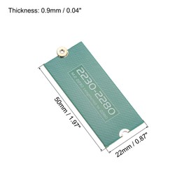 sourcing map M2+ M.2 NGFF/NVME Length Extension Adapter 2230-2280 SSD Extension Frame Board Only for PC Computer Case