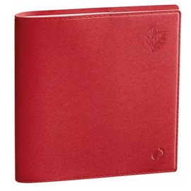 Quo Vadis Equology Executive Recycled Weekly Planner - December 2024 to December 2025 - Dimensions 16 x 16 cm - Red