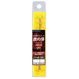 Shimano RG-A12N Tiger Fang, Type A, Straight, 3 Anchors, Set of 10, No. 6