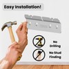 No-Stud, No-Drill Wall Mount for Skylight Calendar (15 inch) -