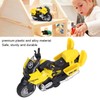 1:16 Scale Motorcycle Toy Alloy Sound Light Educational Portable Motorcycle