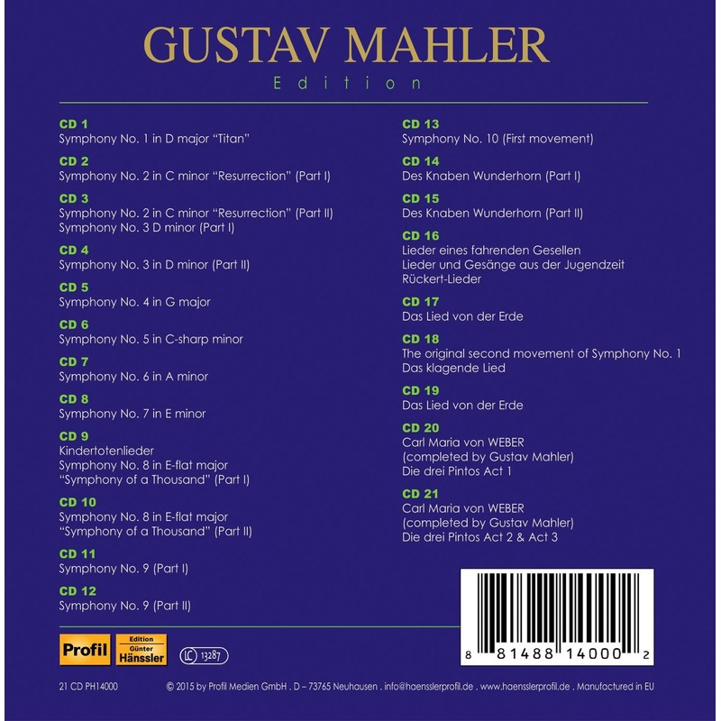 Mahler Edition