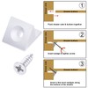 50 Pack Furniture Chest Drawer Bottom Repair Fixing Mending Wedges