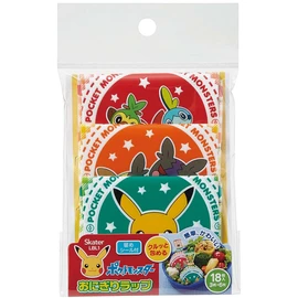 Skater Onigiri Wrap Onigiri Film 18 Sheets Character Bento Rice Ball Outing Pokémon LBL1-A