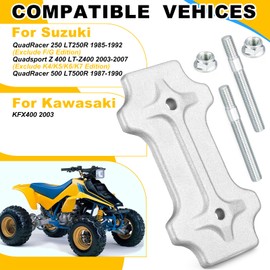 Plate Chain Adjuster & Bolts for Suzuki QuadRacer 250 500 LT250R LT500R Quadsport Z 400 LT-Z400 1985-2007 for Kawasaki KFX400 2003 61421-01C01 11065-S039
