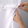 Hookless It's A Snap! Polyester Fabric Snap-in Replacement Shower Curtain