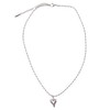 Wigo Women's Large Nuance Heart Necklace, F