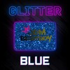 20"x72" (1.66FTx6FT) Royal Blue Glitter Heat Transfer Vinyl Best HTV