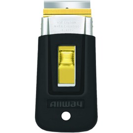 ALLWAY SGS07307 Safety Glass Scraper with 5 Blades