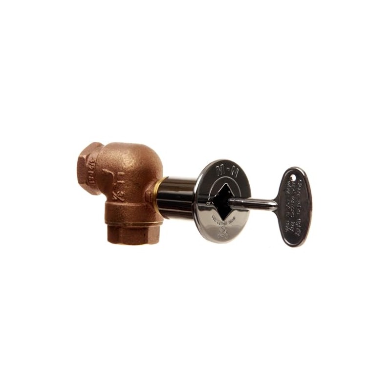 HPC Fire 3/4-Inch Angled Gas Fire Pit Shut Off Valve