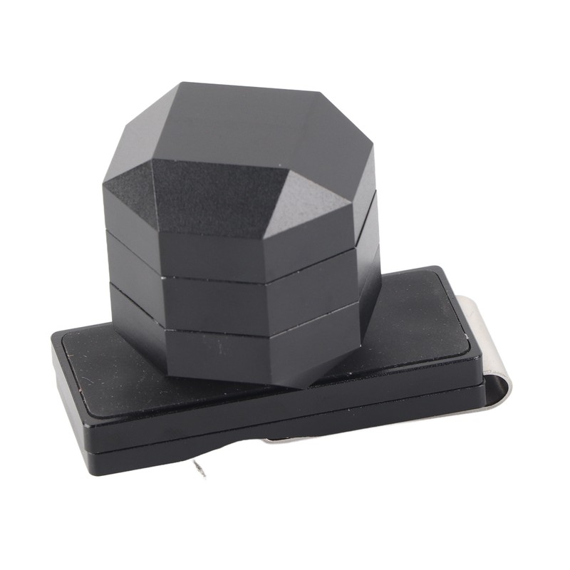Aluminum Cue Chalk Holder Clip Octagon Universal 3 Layers Billiard