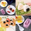4Pcs Onigiri Mold Triangle Rice Ball Mold Sushi Makers,Triangular Onigiri