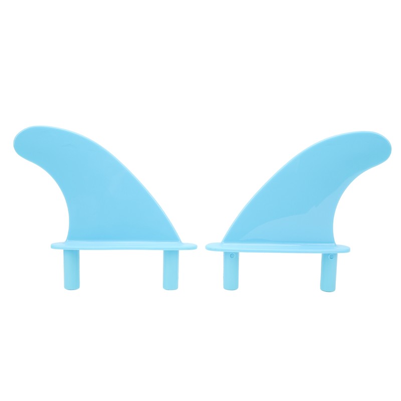 Surfboard Fins Soft Top Tri Fin Set PVC Plastic for