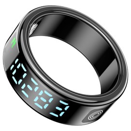 2025 Smart Ring, Smart Ring, Fitness Ring, Men's Ring, Women's, Health Management, H-R/SP-O2 Saturation, Sleep Data, Activity Tracker, Pedometer, Calories Burned, Distance, Waterproof, Gesture