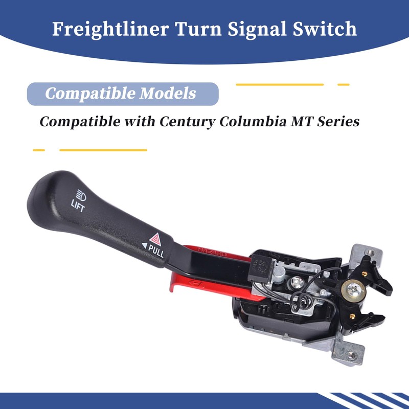 Getfarway Replacement Freightliner Turn Signal Switch, Multifunction Switch A06-44025-000 Compatible