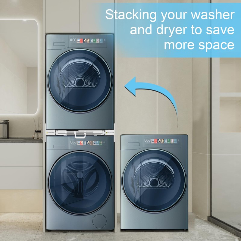 Kiss Core Washer Dryer Stacking Kit, Universal Washer Dryer Stacking