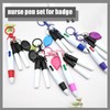 6 Pcs Nurse Pen Set Nurse Badge Accessories for Work