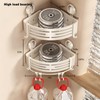 Voldra Shower Shelf No Drilling Shower Shelf Corner Suction Cup
