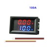 50A 100A Digital Voltmeter Ammeter Colour LED Digital Voltmeter Micro-Adjustment