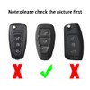 Carrfan Carbon Remote Key Fob Case for Fords/Focus/Fiesta/Kuga/C-Max