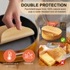 6-Inch Baking Sheet Rounds - Kraft Unbleached Parchment Paper, Non-Stick,