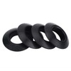 Keenso Kayak Paddle Drip Rings 4 Piece Practical Rubber Drip